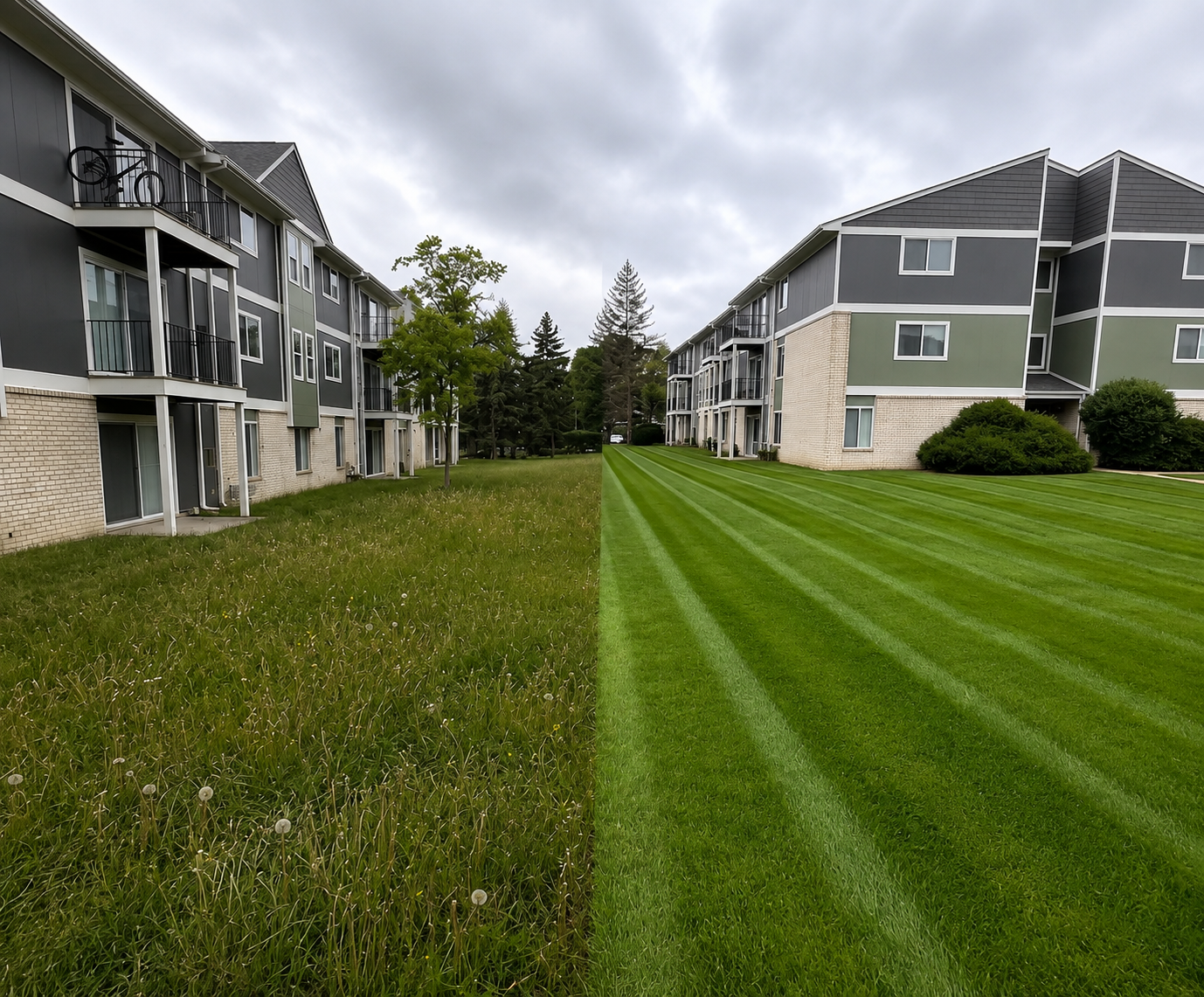 Lawn mowing in MIchigan